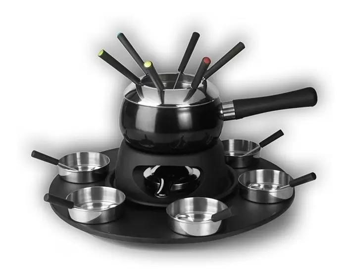 Conjunto De Fondue Linha Carrossel Inox 23 Peças Hauskraft - Haüskraft