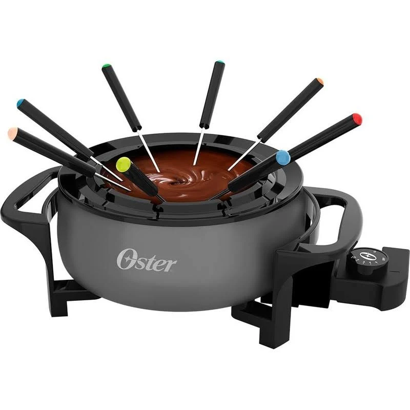 Panela Elétrica Oster para Fondue Cinza