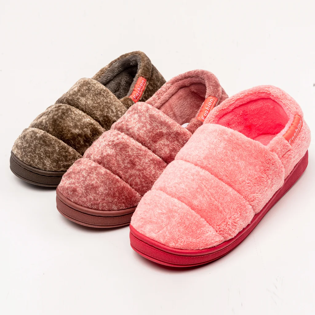 Pantufa De Casa Masculina Feminina Menino Menina Pelúcia Confortável
