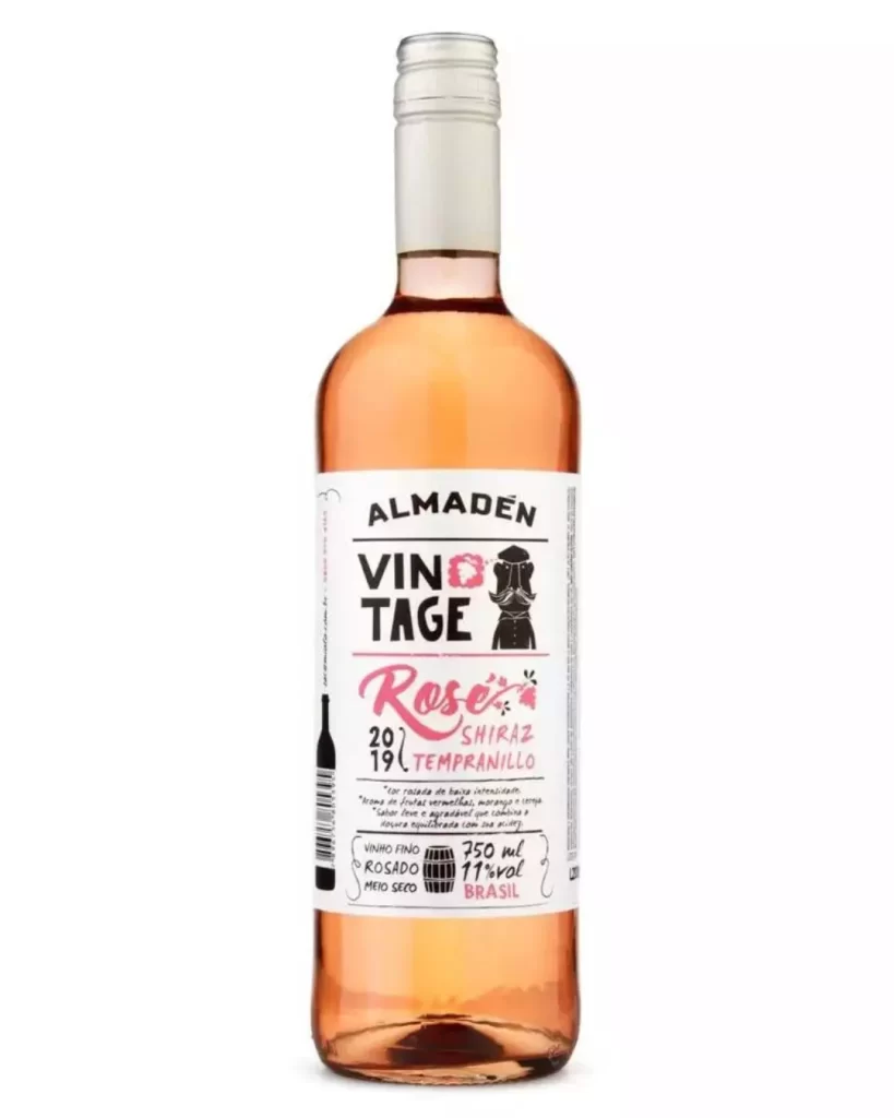 Vinho Almadén Vintage Rosé Tempranillo Shiraz 750ml