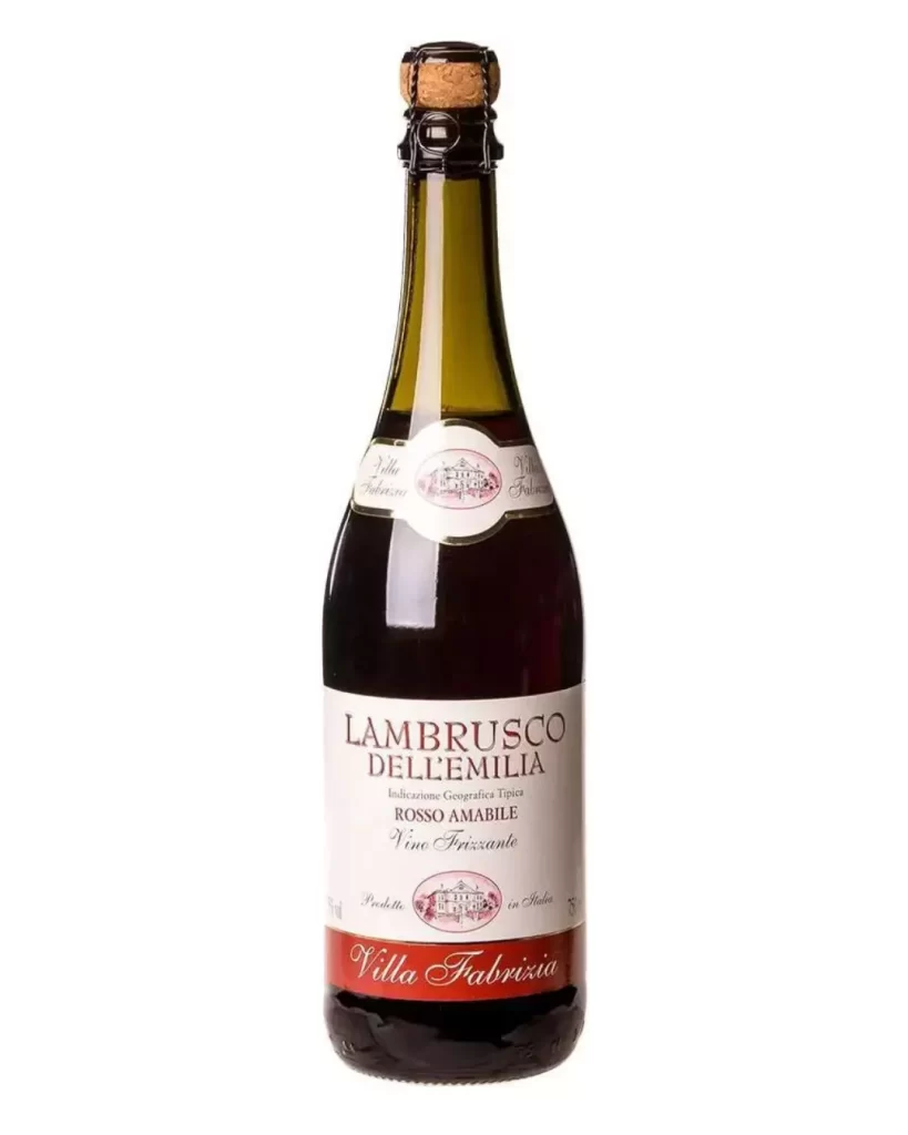 Vinho Tinto Lambrusco Dell'emilia Amabile Villa Fabrizia