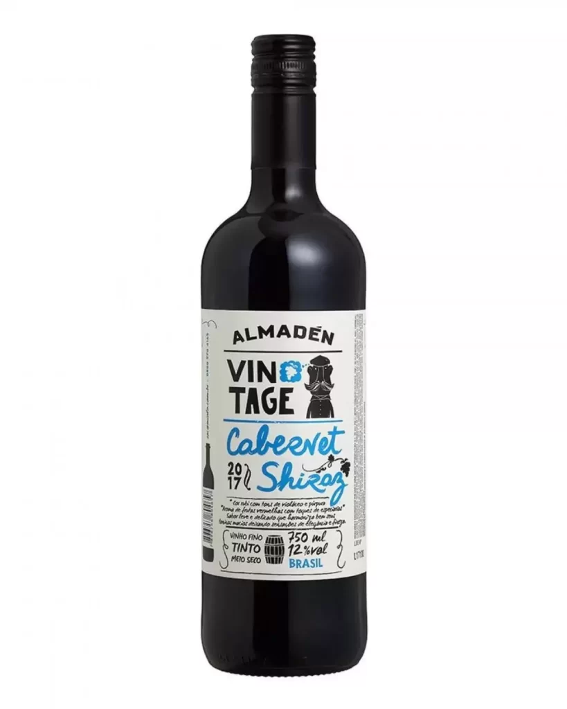 Vinho almaden vintage cabernet shiraz 750ml - ALMADÉN