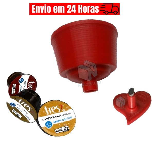 Adaptador de Cápsulas Três para Maquina Dolce gusto