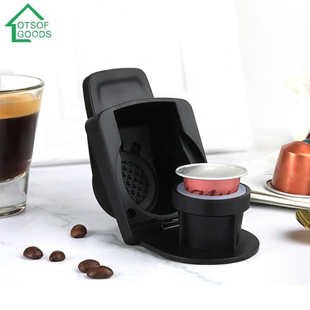 Adaptador de cápsulas Nespresso para cafeteiras Dolce Gusto. Já no Brasil !!