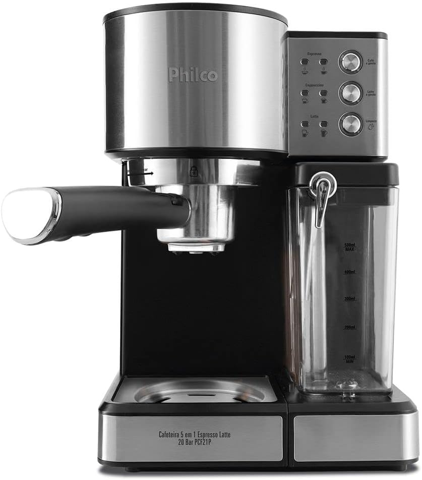 Cafeteira Expresso Philco Latte 5 em 1 20 Bar PCF21P - 127V