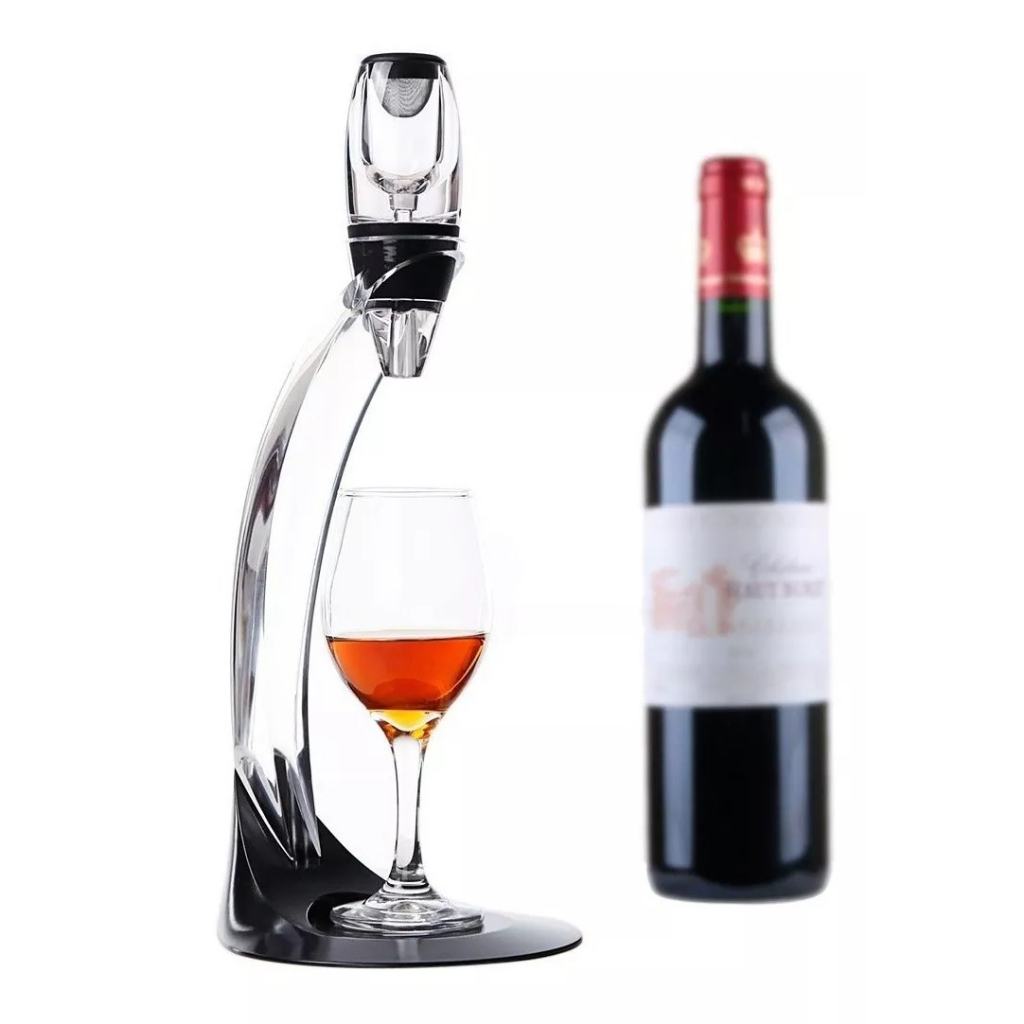 Magic Decantador Luxo Aerador De Vinho Com Torre Suporte