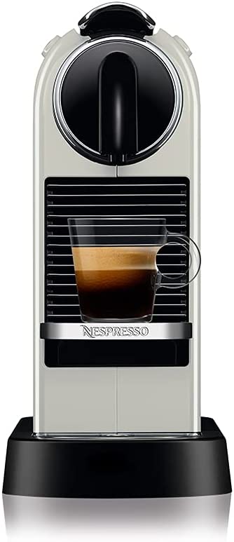 Nespresso CitiZ Cafeteira 110V, máquina de café Espresso em casa, cápsula elétrica automática (branca)