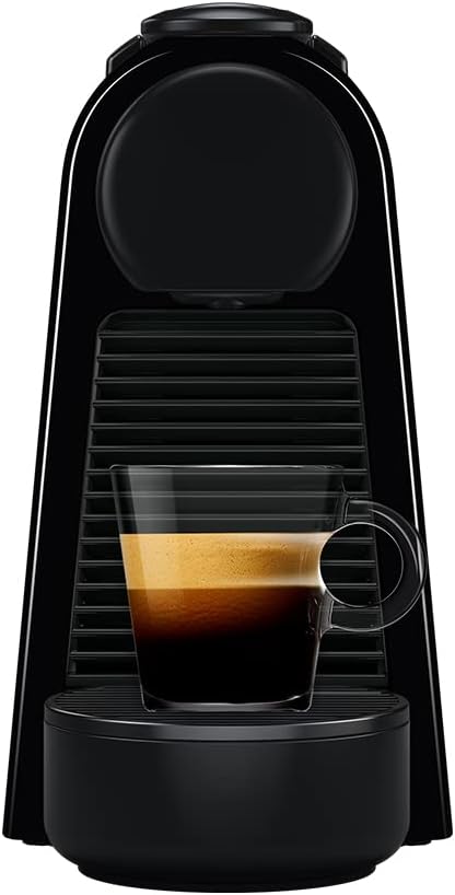 Nespresso Essenza Mini Cafeteira 110V, máquina de café Espresso compacta para casa, máquina de cápsulacápsula elétrica automática (Preta Fosc