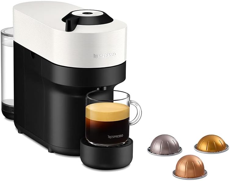 Nespresso Vertuo Pop Branco Coco 110V, Cafeteira