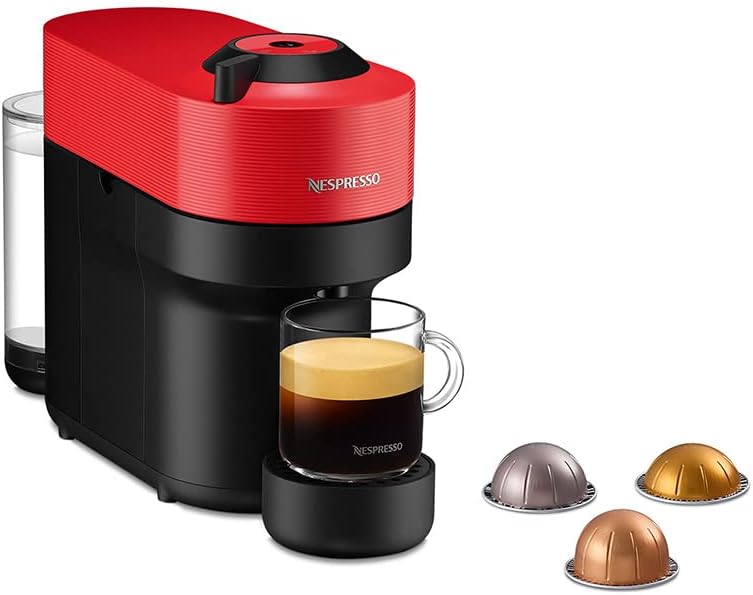 Nespresso Vertuo Pop Vermelho Pimenta 110V, Cafeteira