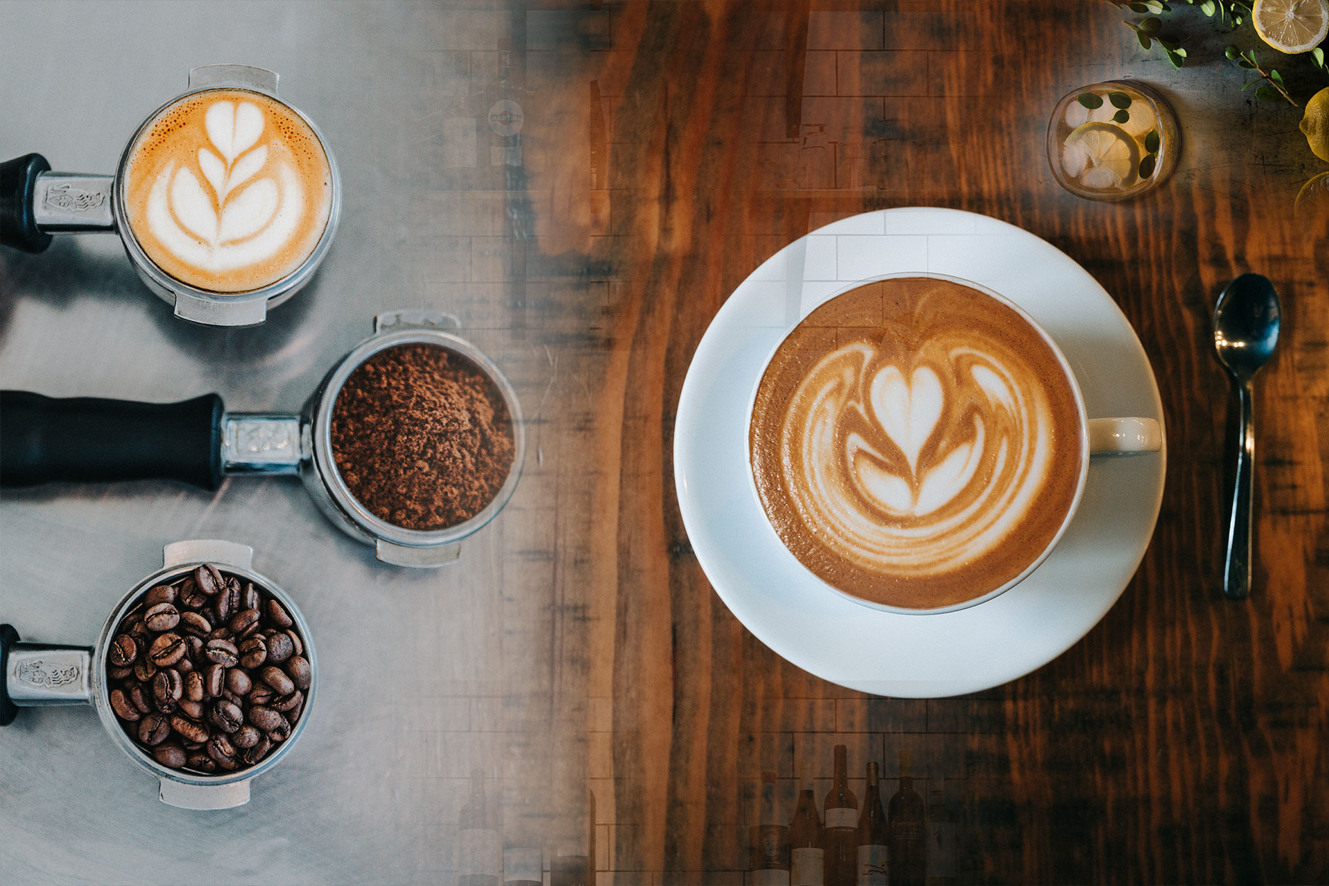 O charme aconchegante dos cantinhos de café bar